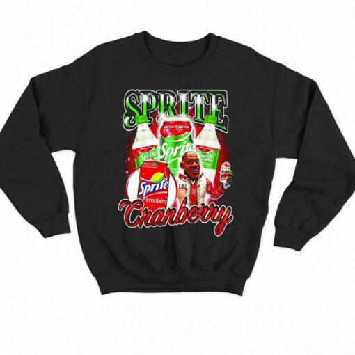 Lebron James Cartoon Sprite Cranberry Shirt