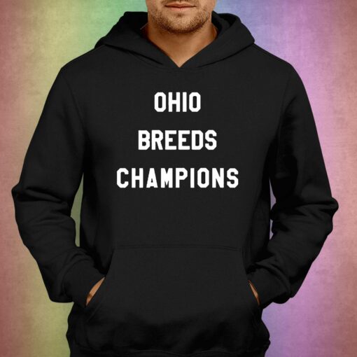 Lebron James Ohio Breeds Champions Shirt