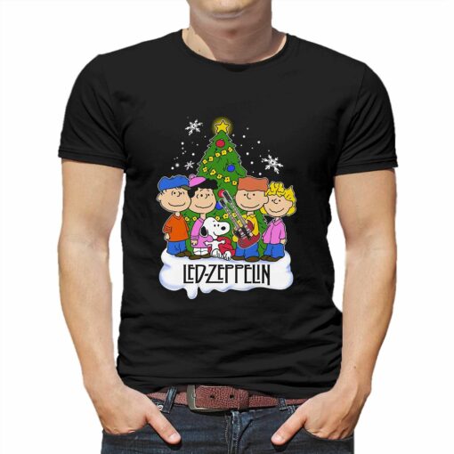 Led Zeppelin Snoopy Peanuts Christmas Shirt Hoodie Sweater