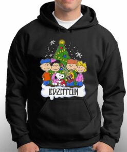 Led Zeppelin Snoopy Peanuts Christmas Shirt Hoodie Sweater 3