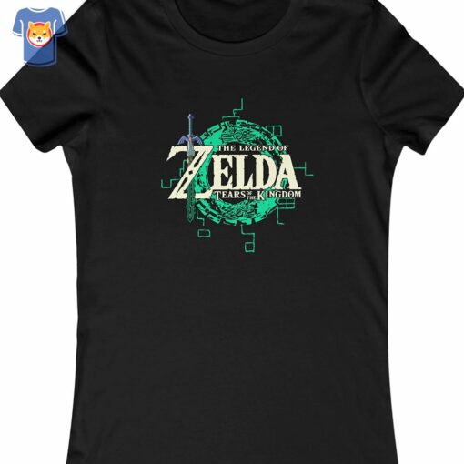 Legend Of Zelda Twilight Tears Of The Kingdom Womens T-shirt