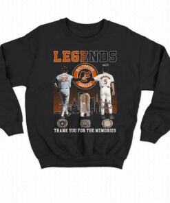 Legends Baltimore Orioles Palmer And Robinson Thank You For The Memories T shirt 4