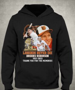 Legends Never Die Brooks Robinson 1937 – 2023 Thank You For The Memories T-shirt 2 Legends Never Die Brooks Robinson 1937 2023 Thank You For The Memories T shirt 3