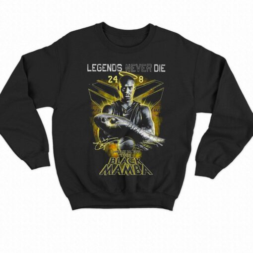 Legends Never Die January 26 2020 The Black Mamba T-shirt