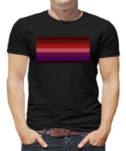 Lesbian Flag T-shirt Lesbian Flag T-shirt