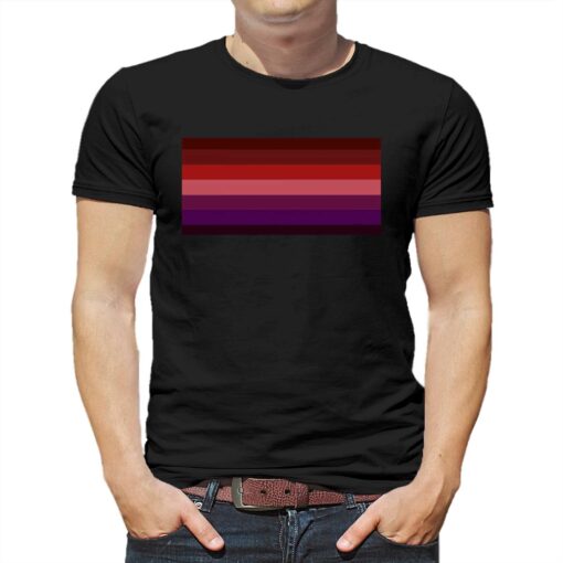 Lesbian Flag T-shirt