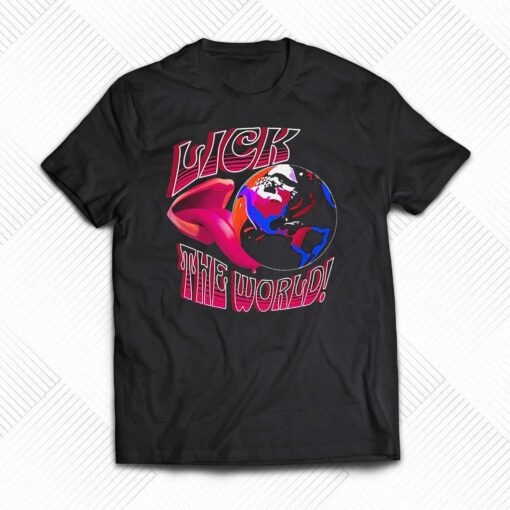 Lick The World – Trippy Pink Shirt