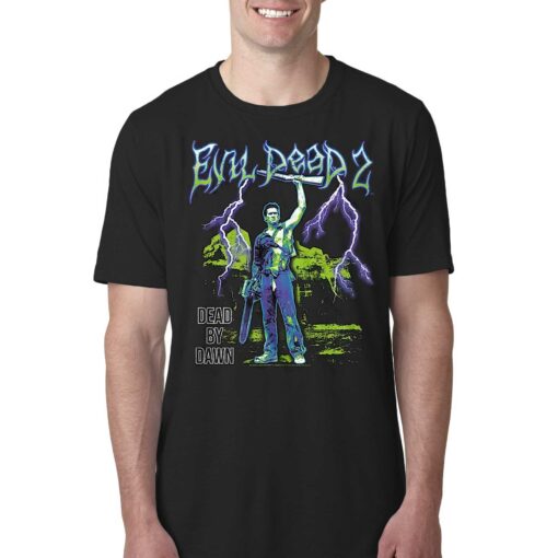 Lightning Storm Evil Dead 2 T-shirt