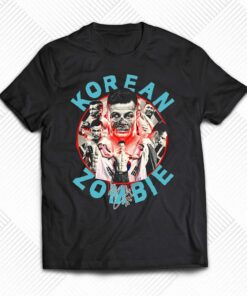 Limited Edition 2023 Korean Zombie Signature T-shirt Limited Edition 2023 Korean Zombie Signature T-shirt
