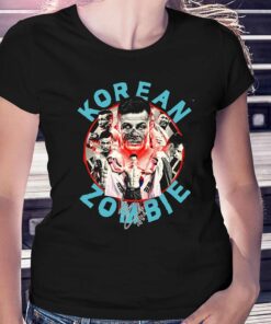 Limited Edition 2023 Korean Zombie Signature T-shirt Limited Edition 2023 Korean Zombie Signature T-shirt