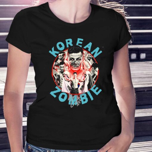 Limited Edition 2023 Korean Zombie Signature T-shirt