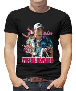 Limited Edition 2023 Viktor Hovland Signature T-shirt Limited Edition 2023 Viktor Hovland Signature T-shirt