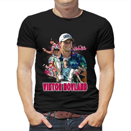 Limited Edition 2023 Viktor Hovland Signature T-shirt