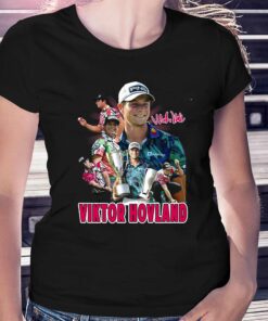 Limited Edition 2023 Viktor Hovland Signature T-shirt Limited Edition 2023 Viktor Hovland Signature T-shirt