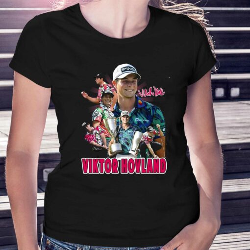 Limited Edition 2023 Viktor Hovland Signature T-shirt