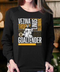 Linus Ullmark Boston Bruins Fanatics Branded 2023 Vezina Trophy Winner T-shirt 3 Linus Ullmark Boston Bruins Fanatics Branded 2023 Vezina Trophy Winner T shirt 4