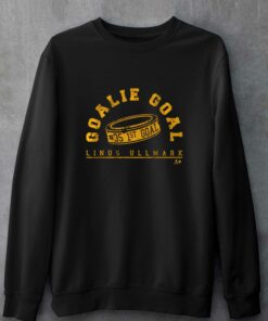 Linus Ullmark Goalie Goal T shirt 4