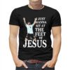 Lionel Messi I Just Wanna Sit At The Feet Of Jesus Shirt
