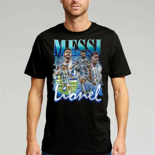 Lionel Messi Legends Goats Qatar World Cup 2022 Champion T-shirt