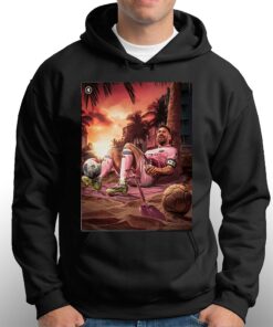 Lionel Messi Relax In Inter Miami Cf Shirt 2 Lionel Messi Relax In Inter Miami Cf Shirt 3