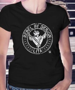 Lita Fanatics Branded Rebel By Design Circle T-shirt Lita Fanatics Branded Rebel By Design Circle T-shirt