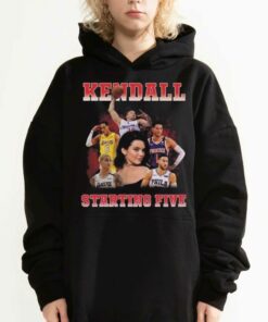 Loahaddian Kendall Jenner Team Kendall Starting Five Shirt 2 Loahaddian Kendall Jenner Team Kendall Starting Five Shirt 3