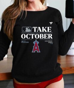 Los Angeles Angels Fanatics Branded 2023 Postseason Locker Room T-shirt Los Angeles Angels Fanatics Branded 2023 Postseason Locker Room T-shirt