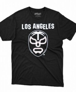 Los Angeles Baseball Lucha Mask Shirt Los Angeles Baseball Lucha Mask Shirt