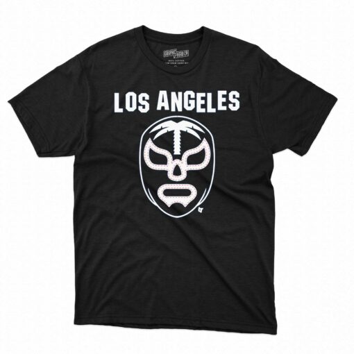 Los Angeles Baseball Lucha Mask Shirt