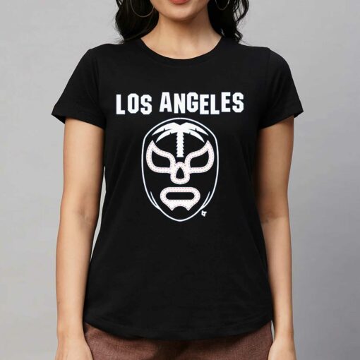 Los Angeles Baseball Lucha Mask Shirt