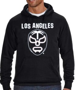 Los Angeles Baseball Lucha Mask Shirt 2 Los Angeles Baseball Lucha Mask Shirt 3