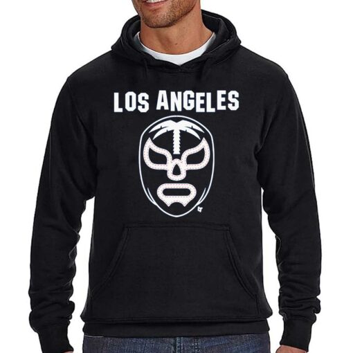 Los Angeles Baseball Lucha Mask Shirt