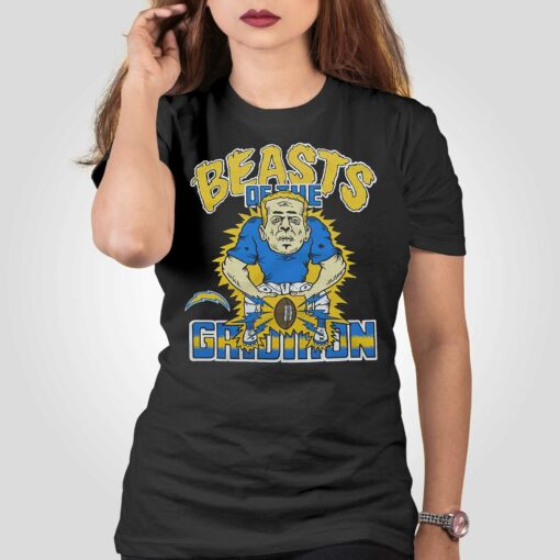 Los Angeles Chargers Beasts Of The Gridiron Shirt