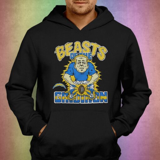 Los Angeles Chargers Beasts Of The Gridiron Shirt