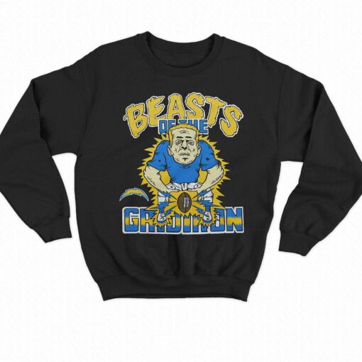 Los Angeles Chargers Beasts Of The Gridiron Shirt