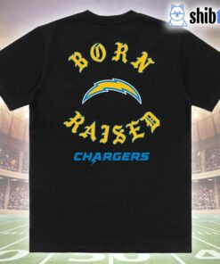 Los Angeles Chargers Born X Raised Unisex T-shirt Los Angeles Chargers Born X Raised Unisex T-shirt