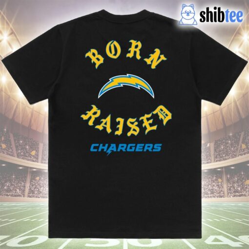 Los Angeles Chargers Born X Raised Unisex T-shirt