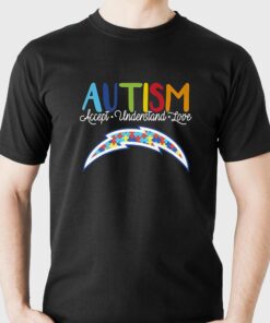 Los Angeles Chargers Nfl Autism Awareness Accept Understand Love Shirt Los Angeles Chargers Nfl Autism Awareness Accept Understand Love Shirt