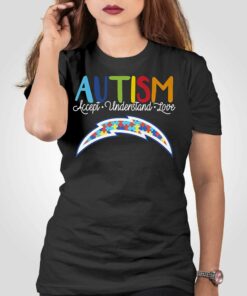 Los Angeles Chargers Nfl Autism Awareness Accept Understand Love Shirt Los Angeles Chargers Nfl Autism Awareness Accept Understand Love Shirt