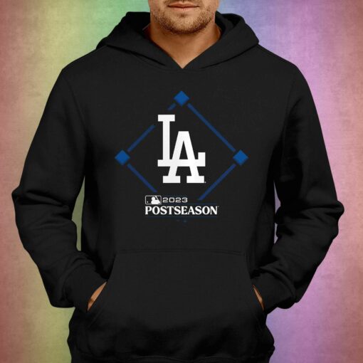 Los Angeles Dodgers Fanatics Branded 2023 Postseason Around The Horn T-shirt