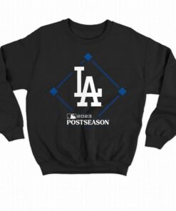 Los Angeles Dodgers Fanatics Branded 2023 Postseason Around The Horn T-shirt 3 Los Angeles Dodgers Fanatics Branded 2023 Postseason Around The Horn T shirt 4