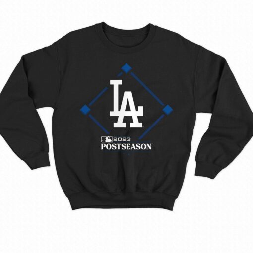 Los Angeles Dodgers Fanatics Branded 2023 Postseason Around The Horn T-shirt