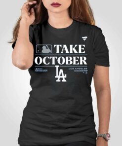 Los Angeles Dodgers Fanatics Branded 2023 Postseason Locker Room T-shirt Los Angeles Dodgers Fanatics Branded 2023 Postseason Locker Room T-shirt