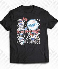 Los Angeles Dodgers My Love Is On That Count Signatures Shirt Los Angeles Dodgers My Love Is On That Count Signatures Shirt