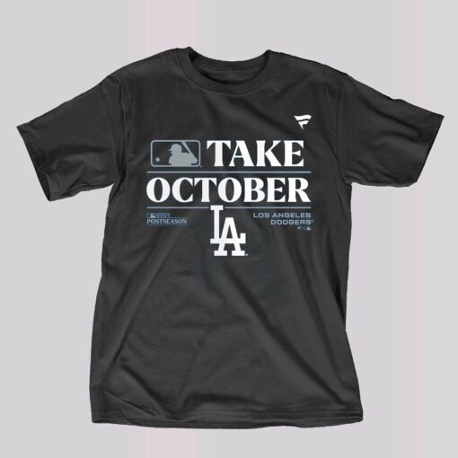 Los Angeles Dodgers Nl West Champs 2023 Take October Shirt