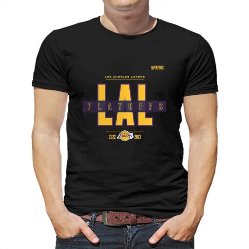 Los Angeles Lakers 2023 Nba Playoffs Jump Ball T-shirt