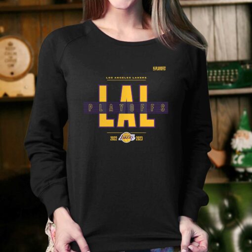 Los Angeles Lakers 2023 Nba Playoffs Jump Ball T-shirt