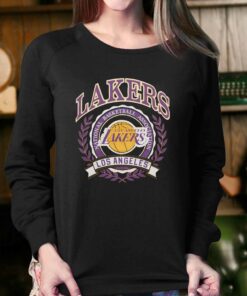 Los Angeles Lakers Crest T shirt 4