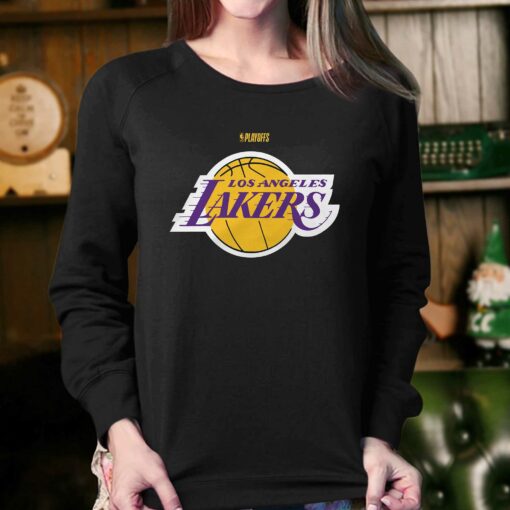 Los Angeles Lakers Stadium Essentials Unisex 2023 Nba Playoffs Roster T-shirt