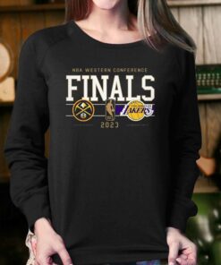 Los Angeles Lakers Vs Denver Nuggets 2023 Nba Western Conference T shirt 4
